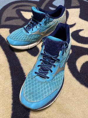 Mizuno Wave Rider Training Running Walking Active Shoes J1GD150304 Women s Sz 10