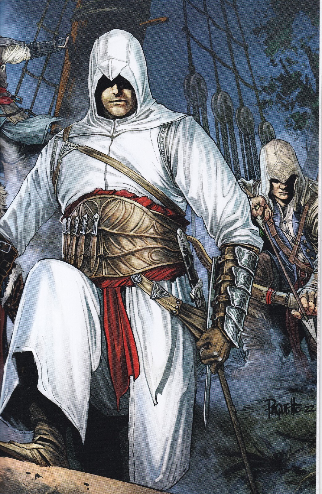 ASSASSIN'S CREED: VISIONARIES (2023) #1 - Cover J - VARIANT Cover