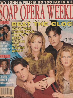 Soap Opera Weekly Jan 2, 1996 ALISON SWEENEY-AUSTIN PECK-CHRISTIE CLARK-DATTILO