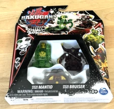 Bakugan Street Brawl Special Attack Mantid & Bruiser Figure 2-Pack