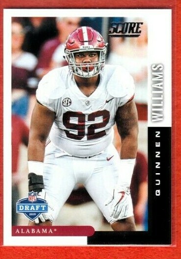 Quinnen Williams Panini Score NFL Draft #DFT8 Base