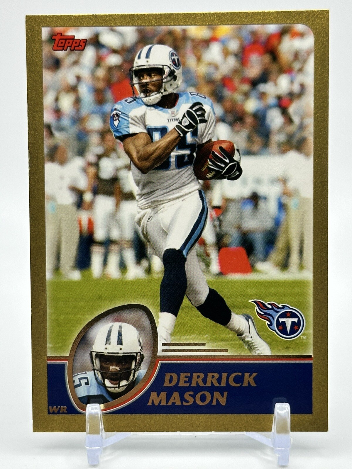 2003 Topps Football Gold /499 Derrick Mason #226