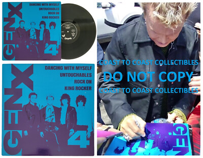 Billy Idol Signed Generation X Album Proof Autographed Dancing with Myself Vinyl