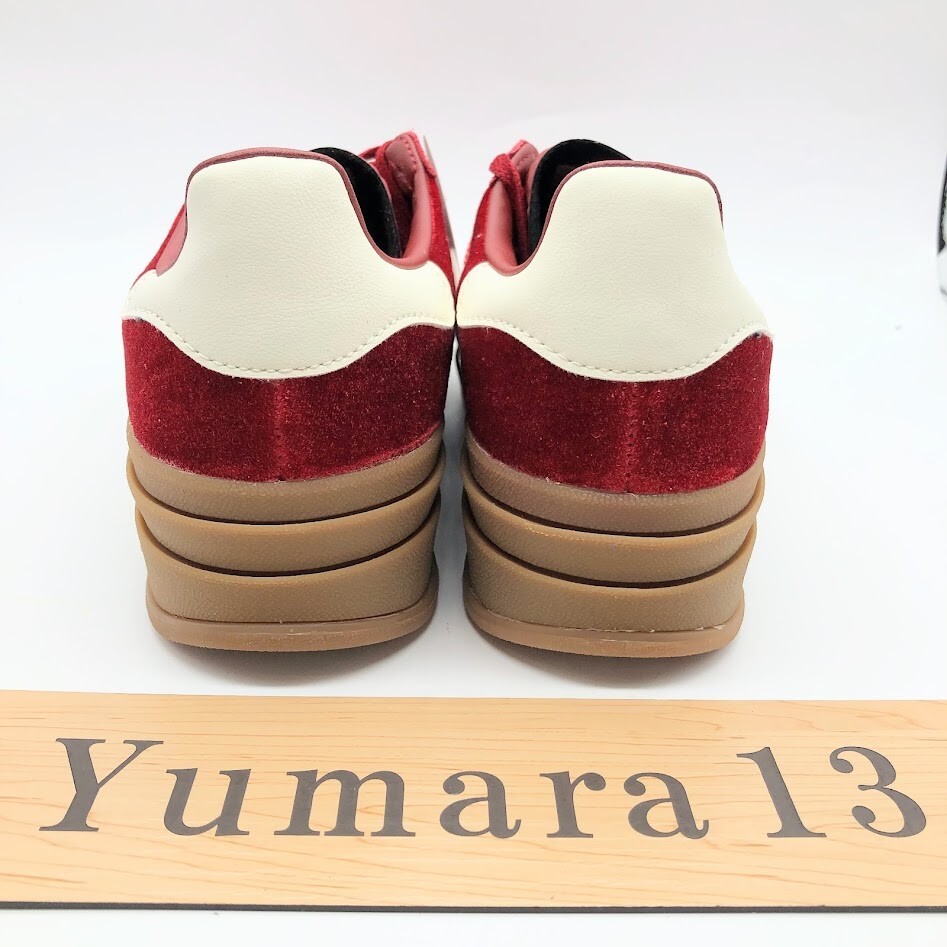 ★Adidas★ GAZELLE W BOLD RED IG4388 WMNS) adidas Gazelle Bold 'Bright Red Velvet' IG4388