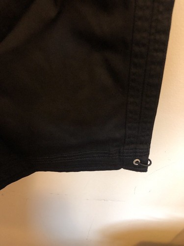 New Vertigo Paris Grommet Cropped Capri Cotton Pants, Size 6, Black Color - Picture 3 of 10