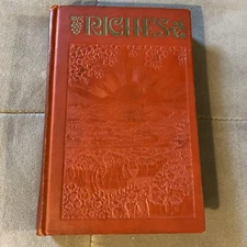 RICHES by J. F. Rutherford (Watch Tower) Jehovah's Witnesses 1936 Hc