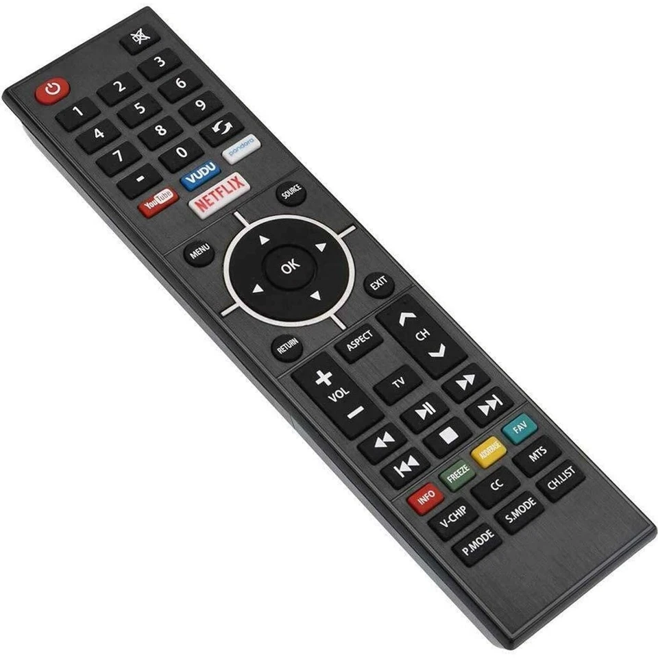 New Replaced Remote for Element TV ELSW3917BF E4SFT5017 E4STA5017 ELST3216H  - Image 3 of 4