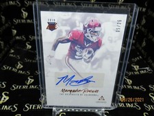 2019 Panini Luminance Marquise Brown RC AUTO ROOKIE INK ORANGE PARALLEL SP #25