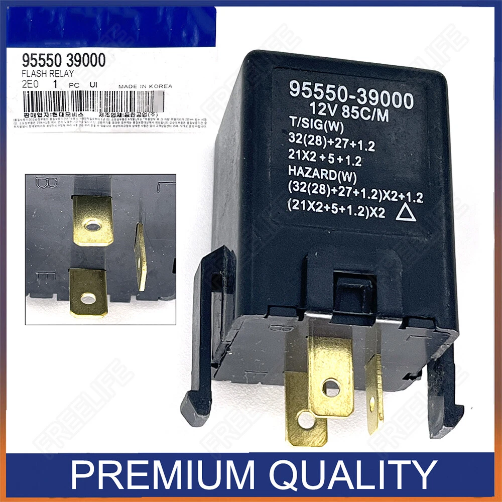 9555039000 Turn Signal Flasher Relay For 1989-2011 Hyundai ELANTRA  