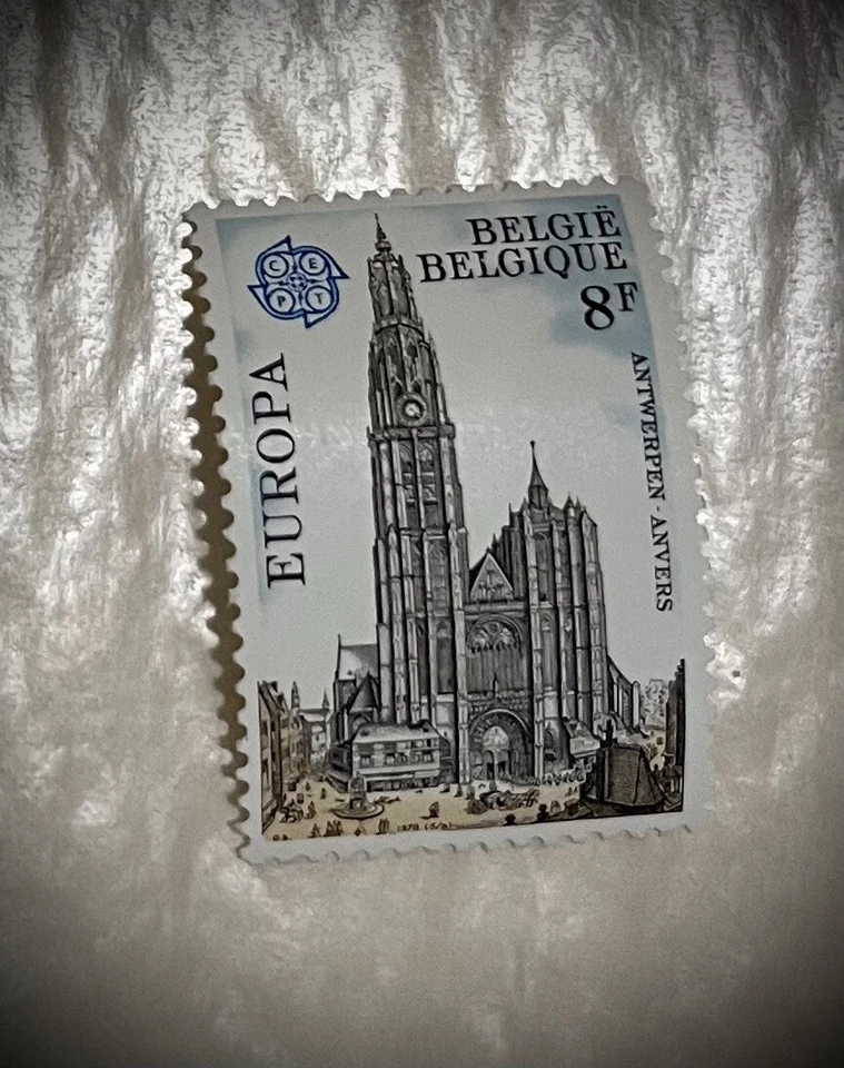 Belgium Scott 1013-1014 VF MNH 1978 Europa Historical Architecture - Image 2 of 3