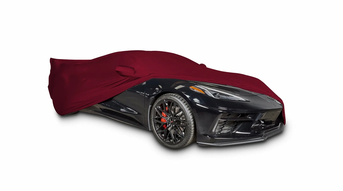 2020 2024 C8 Corvette Ultraguard Stretch Satin Indoor Car Cover