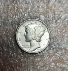 1944 MERCURY DIME 90% Silver