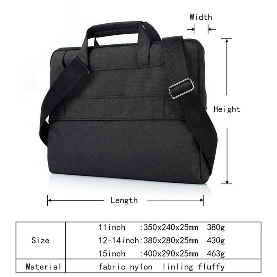 Sleeve Handbag Case Notebook Shoulder Bag For ASUS Chromebook/ZenBook/VivoBook - Image 2 of 4