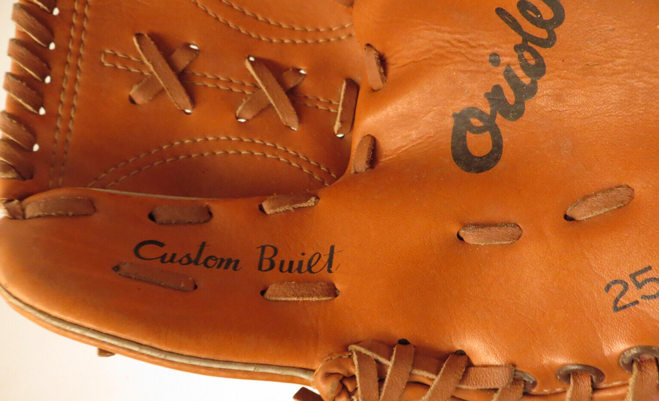 Vtg Baltimore Orioles Burger King Baseball Glove RHT 2525 Stadium Promo