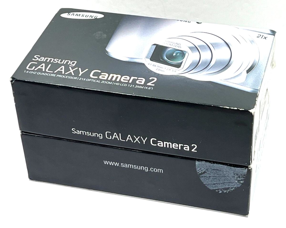 Samsung メモリー16GBx 2枚セット Samsung Galaxy Camera 2 EK-GC200 Wi-Fi 21x Zoom #3KGJ - BOXED