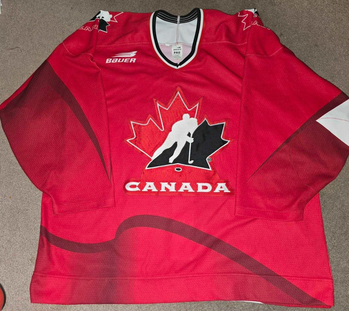 Team Canada Authentic Pro Jersey Seattle Kraken Fanatics Authentic