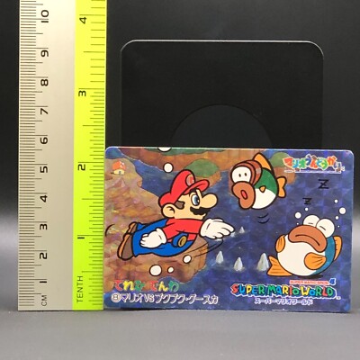 Super Mario Bros Super Mario World Nintendo 1993 Japanese #8 0428