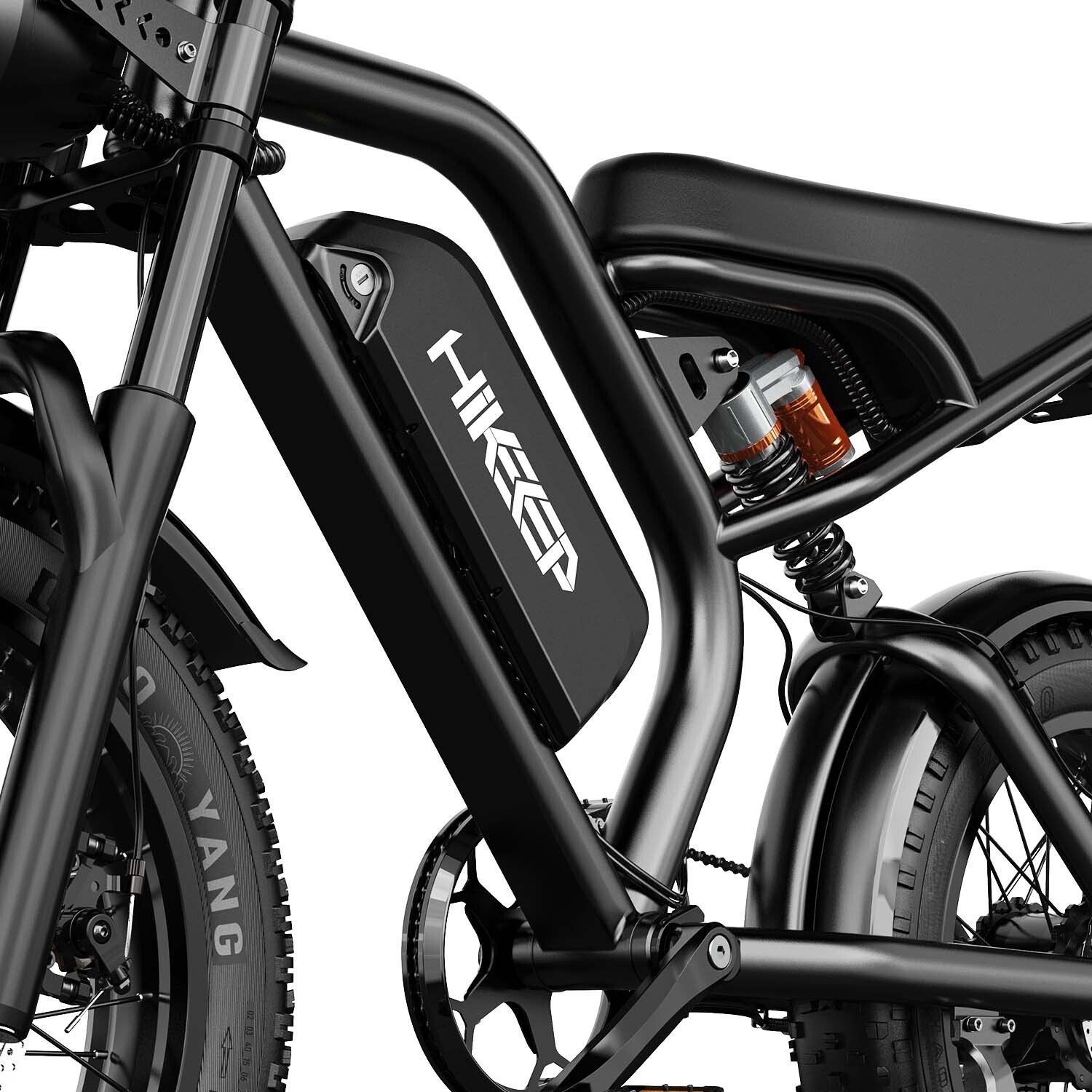 Hikeep High-capacity Lithium Battery 15Ah for K6-L Electric E-bike Accessories