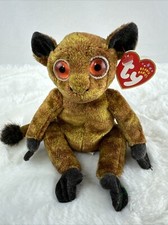 TY Beanie Babies Gizmo the Brown Lemur 2002