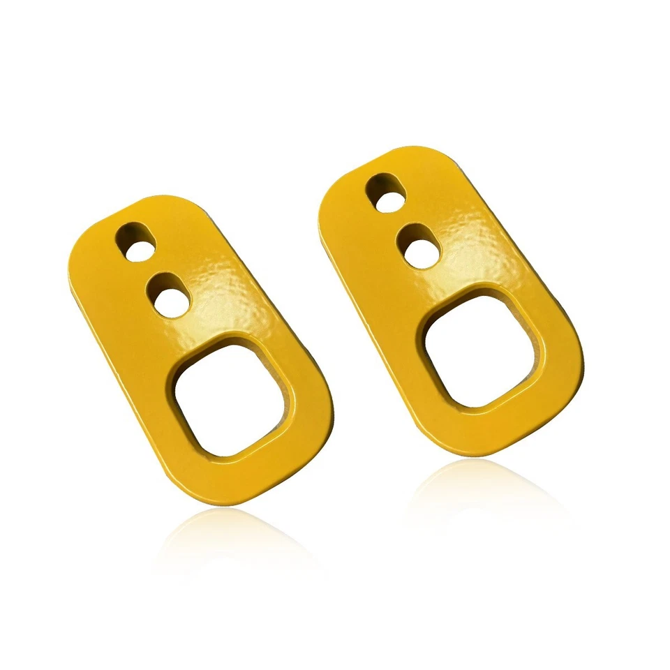 2pcs Front Bumper Tow Hook Rescue Fits For Toyota Land Cruiser Prado 2024 2025 - Image 2 of 4