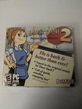 New Sealed Diner Dash 1 & 2 (Windows/Mac, 2007)-GAME-PC-CD-ROM Read  Description 612761611274