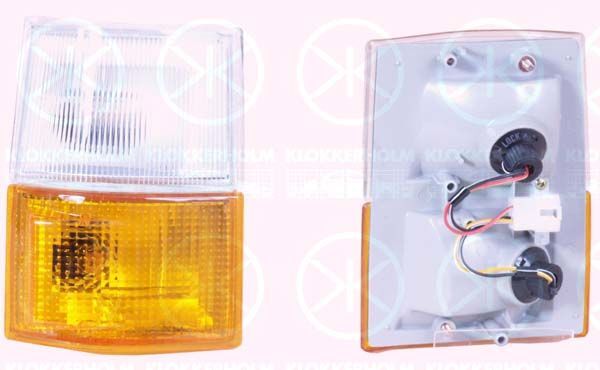 Neu Blinker - Links - FüR Toyota Hiace III Bus (_H5_, _H6_, H7_) 1982-1989-image
