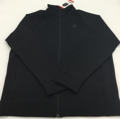 FROM JAPAN専用 Bench Urbanwear Full Zip Jacket Moisture Wicking, Black, Sz Large