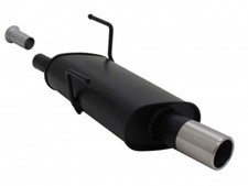 Novus Endschalldämpfer 1 x 76 mm Stahl für Peugeot 206 - 2AC / 2D