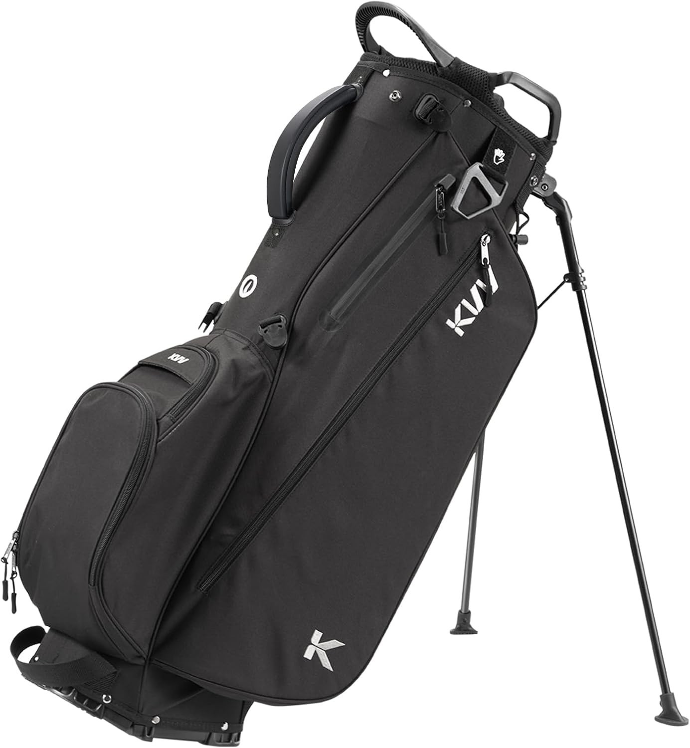 Stand Bag With 7 Way Full-length Dividers, 5 Zippered Pocke