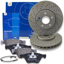 ATE Bremsscheiben Ø335mm + Beläge + WaKo Vorne passend für MB S-Klasse W221