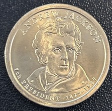 Moneta Dollaro d'Oro Presidenziale 2008-P Andrew Jackson - Ottime condizioni!