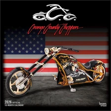 Orange County Choppers OFFICIAL | 2026 12x24" (Hanging) Wall Calendar