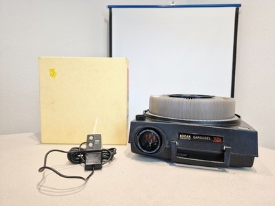 Serviced Kodak Carousel 750H Slide Projector Fully Functional See Video