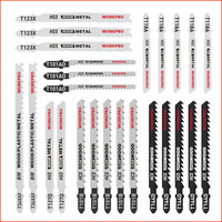 StichsäGebläTter Set 25Tlg T-Schaft Hss Bim Hcs FüR Holz Kunststoff Metall Box