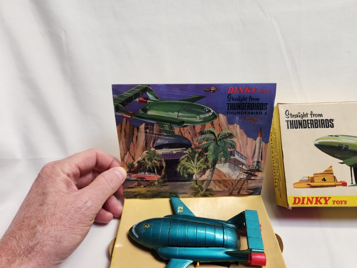 DINKY TOYS THUNDERBIRD 2 ディンキー　サンダーバード DINKY TOYS Retro Hobby Thunderbird 2 & 4 | eBay