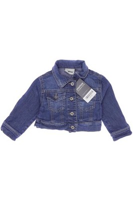 PLEASE Jacke Mädchen Mantel Weste Kinderjacke Gr. EU 80 Baumwolle Blau #zx51g3i