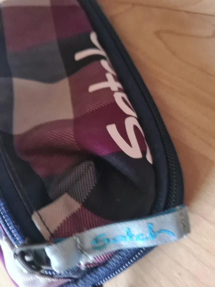 Satch Federtasche Federmäppchen Mehrfarbig Kariert Kinder - Bild 3 von 4