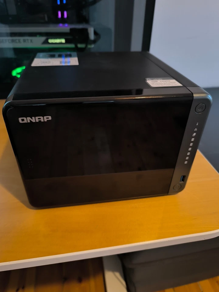 QNAP TS-653D 16GB Intel Quadcore 6-Bay NAS HDMI PCIe USB3.2 Mediaserver