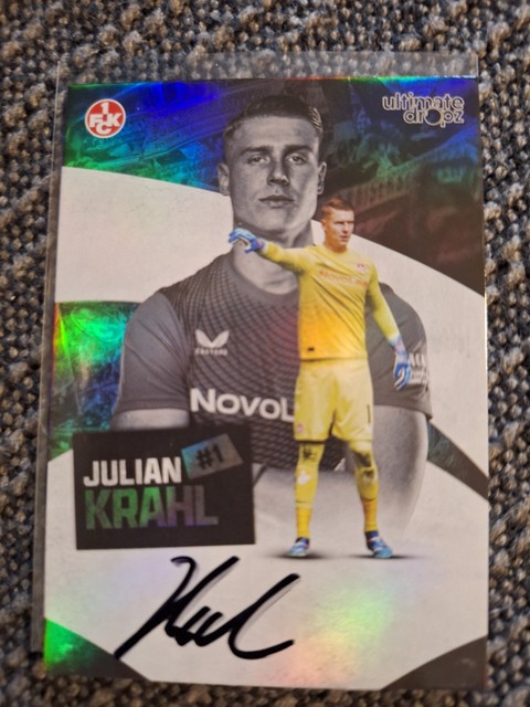 Ultimate Dropz Devils Legacy - Julian Krahl OnCard Auto 07/14 - Kaiserslautern