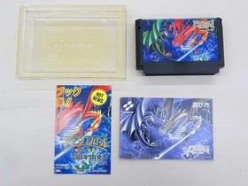 KONAMI Famicom Soft Dragon Scroll Resurrection Used