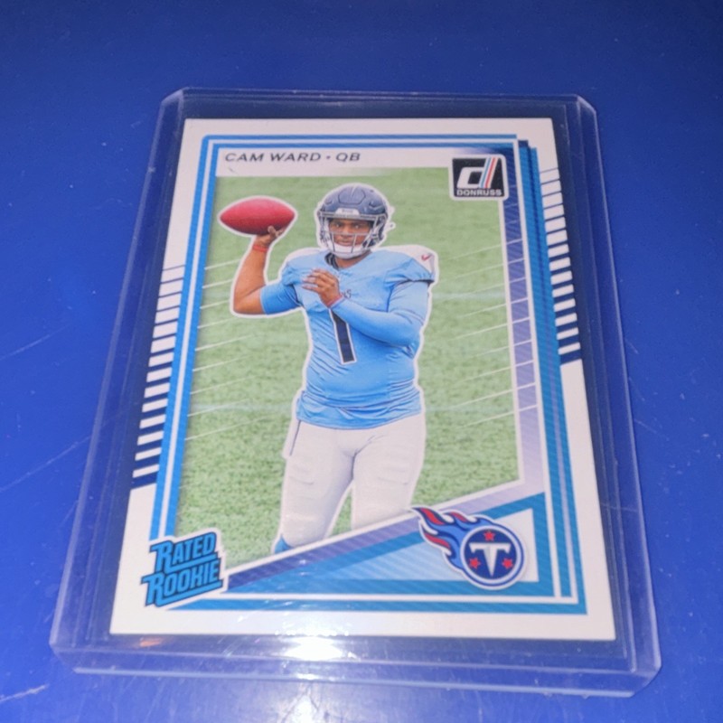 Panini Donruss 2025 Cam Ward Rated Rookie #350 Tennessee Titans