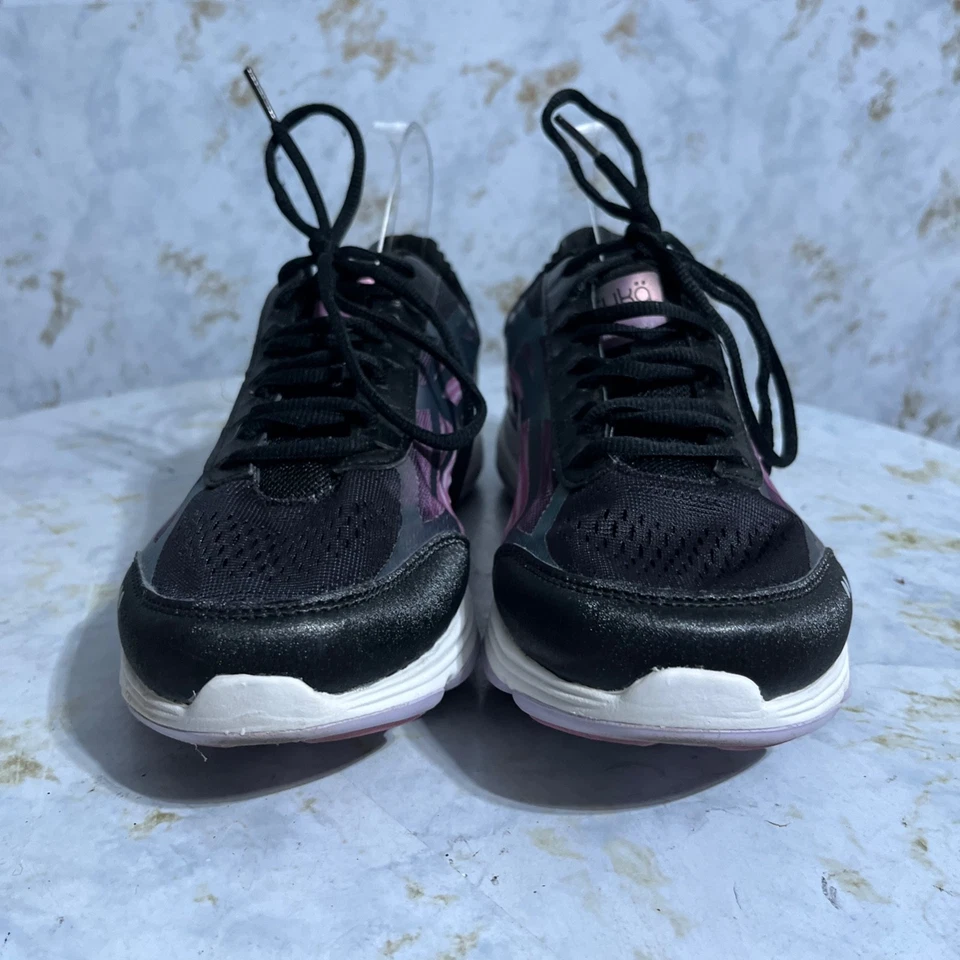 Ryka Devotion Plus 3 Mujer Talla 10 Zapatos Anchos Negro Rosa Púrpura Tenis Atléticos Foto 2 de 4