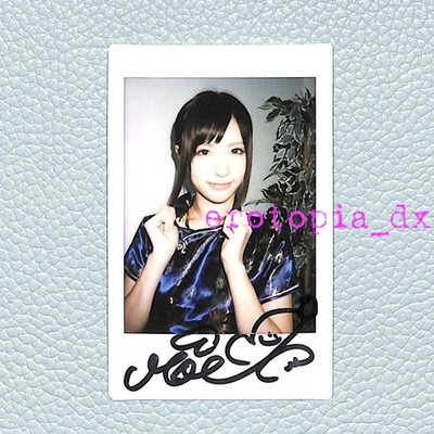 Angel Moe Autographed Cheki 2507004     Autograph Session Photo Event   Underwea