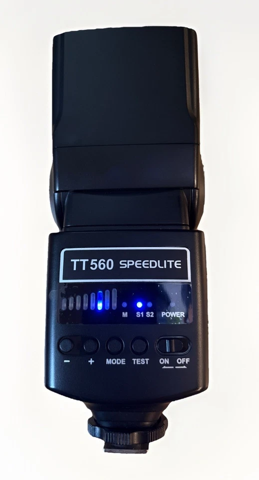 Neewer TT560 Flash Speedlite, Camera Speedlight for Canon/Sony/Nikon - Image 2 of 4
