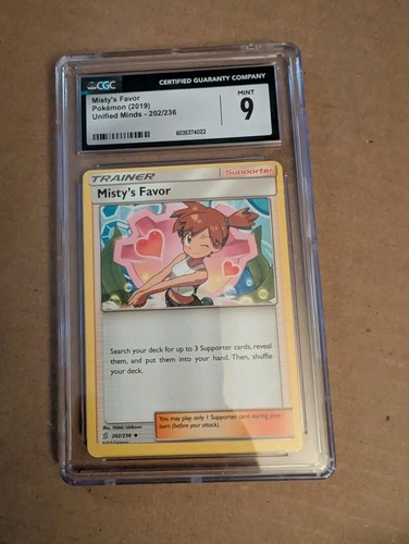 Misty's Favor graded CGC 9 for sale on eBay