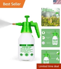 68oz/34oz Hand-Held Garden Pump Sprayer with Adjustable Nozzle & Safety Valve