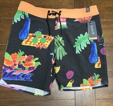 Roark Passage 17" Tahiti Treat Board Shorts Size 30 Swim RB449 NWT