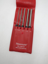 STARRETT S248 DRIVE PIN PUNCHES IN CASE