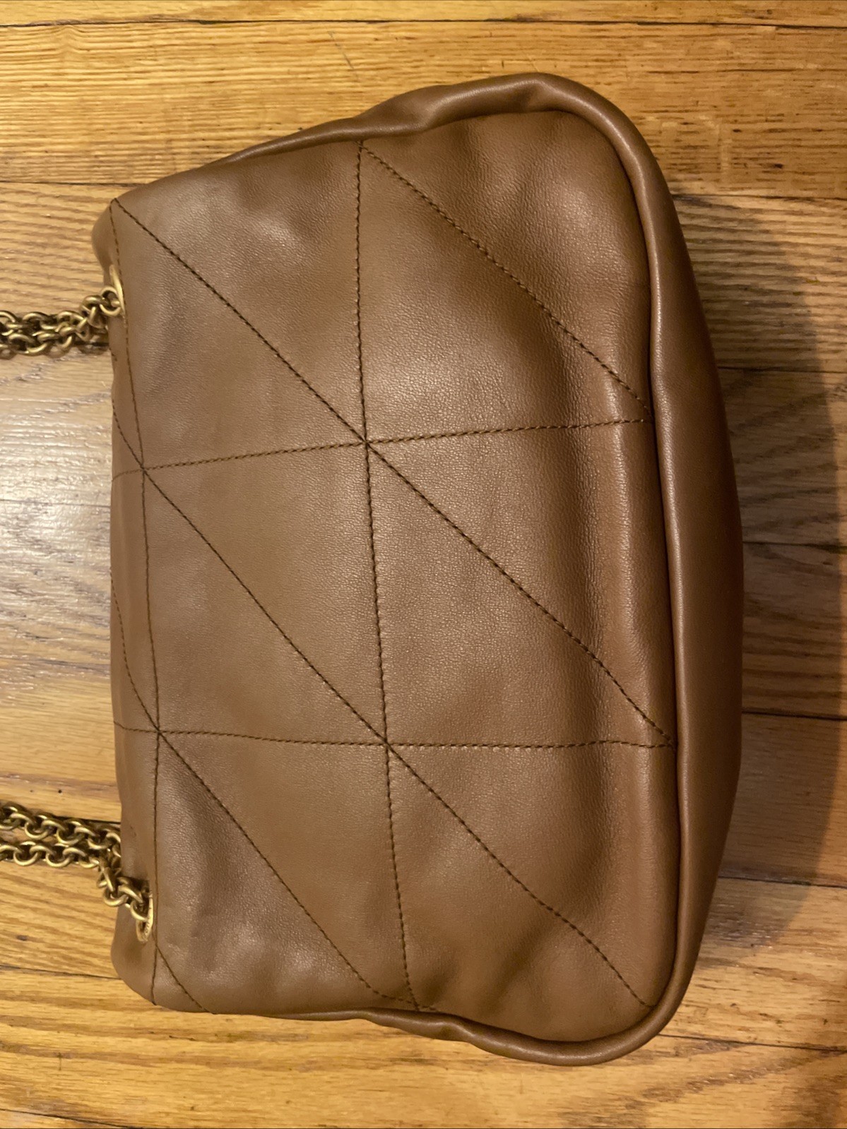 SAINT LAURENT Borsa a catena Yves St Laurent Light Fox piccola Jamie 4.3