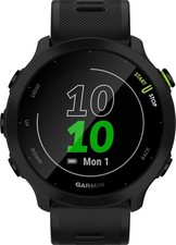 Garmin Forerunner 55 Black Orologio GPS Orologio Sportivo Frequenza Cardiaca 5 ATM iOS Android